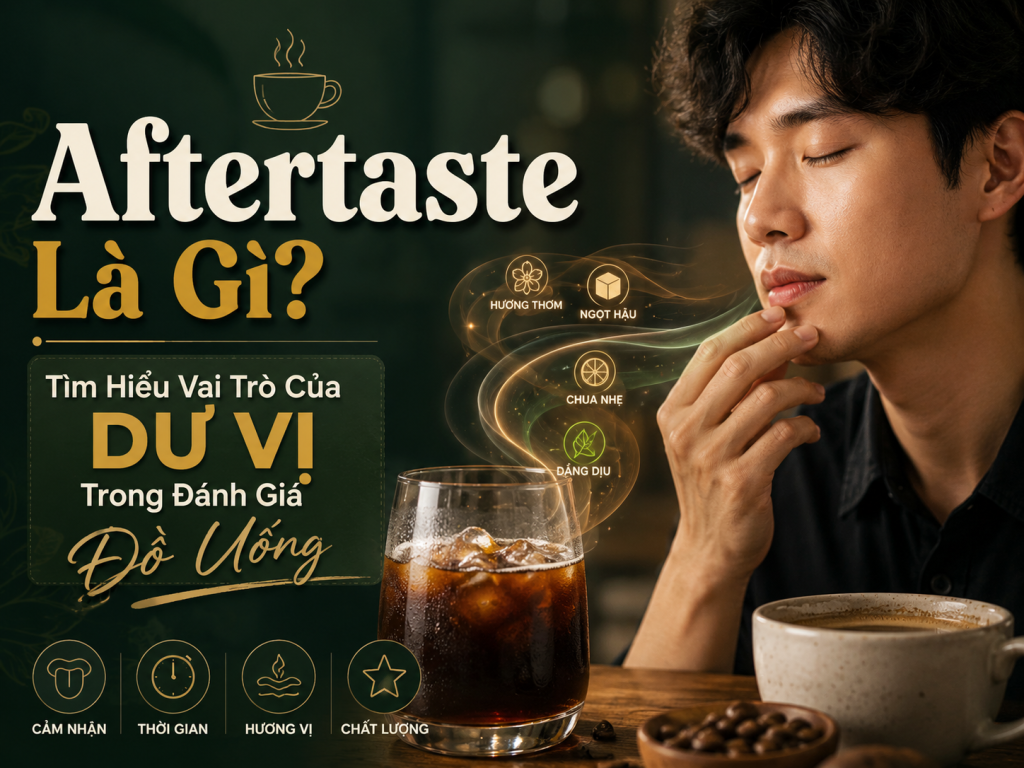 Aftertaste Là Gì? Tìm Hiểu Vai Trò Của Dư Vị Trong Đánh Giá Đồ Uống