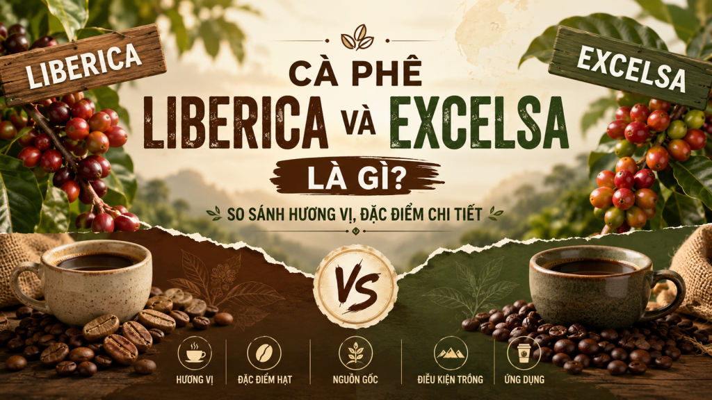 Cà Phê Liberica Và Excelsa Là Gì? So Sánh Hương Vị, Đặc Điểm Chi Tiết