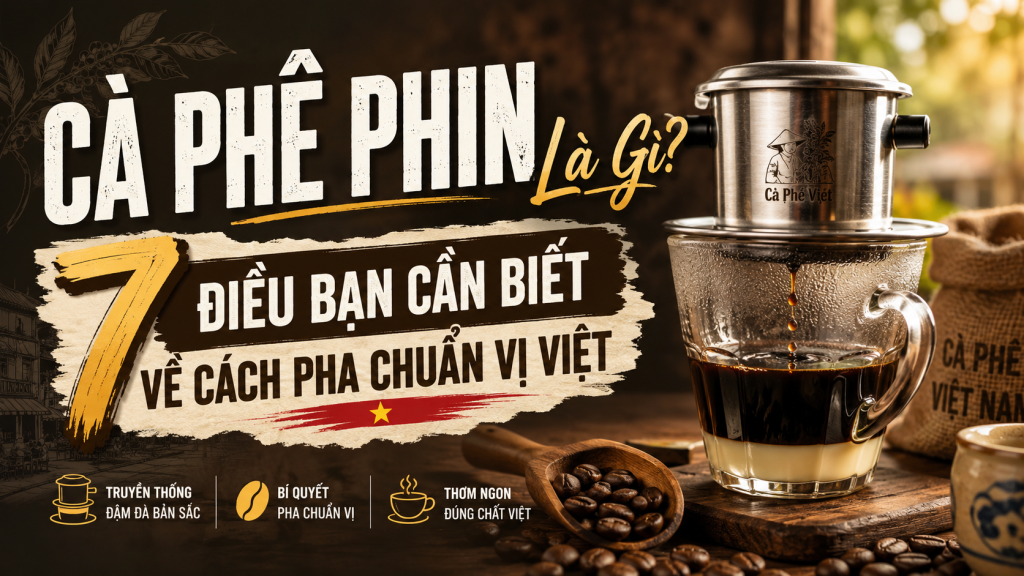 Cà Phê Phin Là Gì? 7 Điều Bạn Cần Biết Về Cách Pha Chuẩn Vị Việt