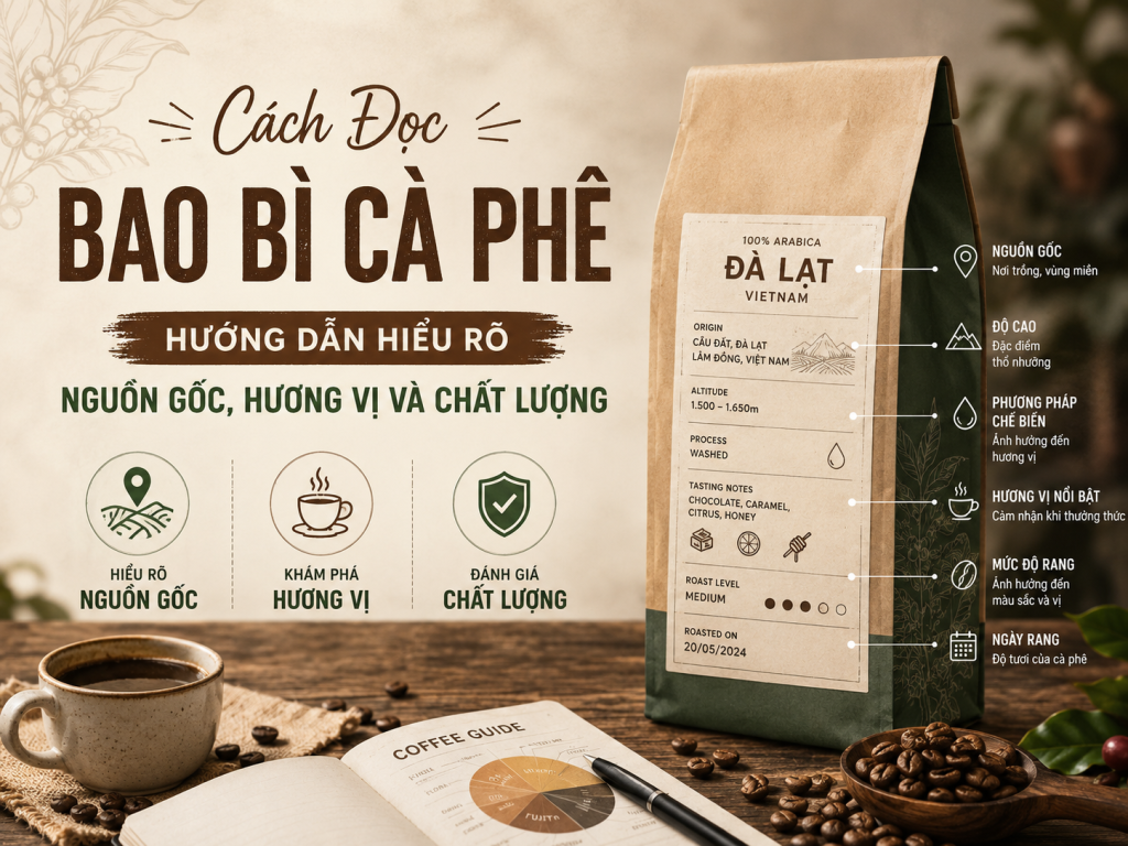 Cách Đọc Bao Bì Cà Phê: Hướng Dẫn Hiểu Rõ Nguồn Gốc, Hương Vị Và Chất Lượng