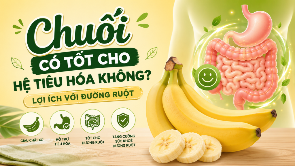 Chuối Có Tốt Cho Hệ Tiêu Hóa Không? Lợi Ích Với Đường Ruột