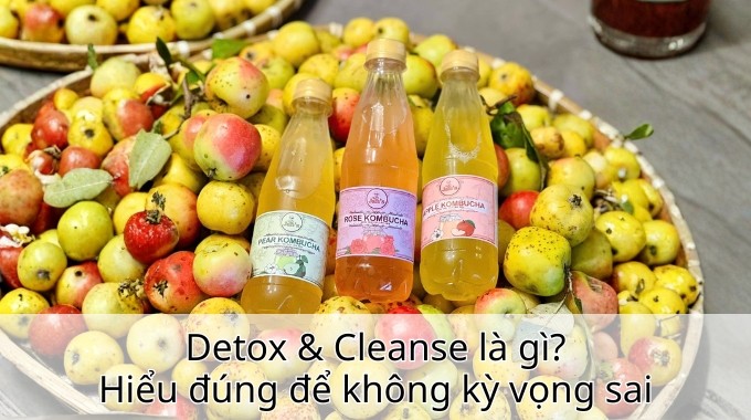 Detox & Cleanse là gì? Hiểu đúng để không kỳ vọng sai