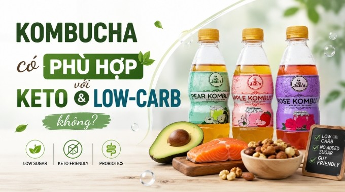Kombucha có phù hợp với Keto và Low-carb không?