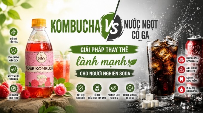 Kombucha Có Thể Thay Thế Nước Ngọt Có Ga Không? Góc Nhìn Khoa Học