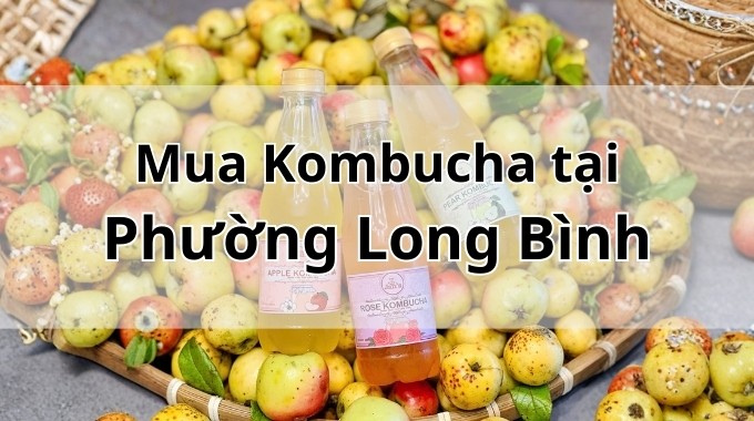 Top 5 địa chỉ bán Kombucha uy tín tại Phường Long Bình TpHCM