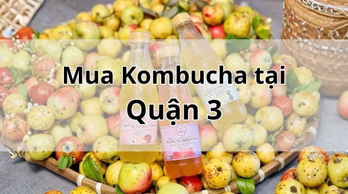 Top 5 địa chỉ bán Kombucha uy tín tại Quận 3 TpHCM