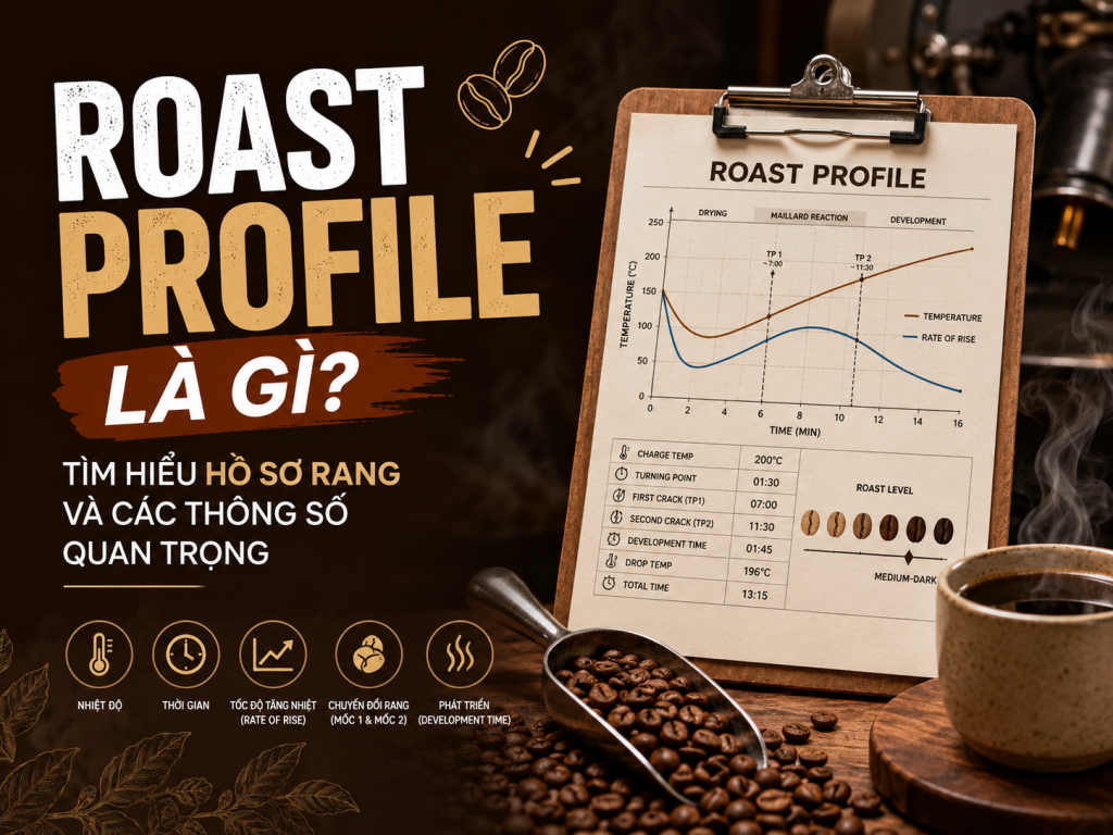 Roast Profile Là Gì? Tìm Hiểu Hồ Sơ Rang Và Các Thông Số Quan Trọng