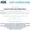 ATISHA Chính Thức Đạt Chứng Nhận ISO 22000:2018 Về An Toàn Thực Phẩm